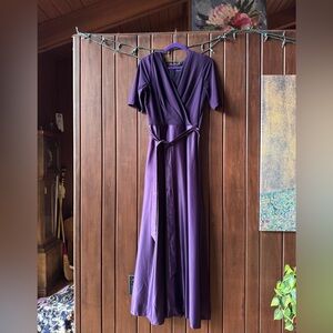 Alex Evenings Purple Ballgown